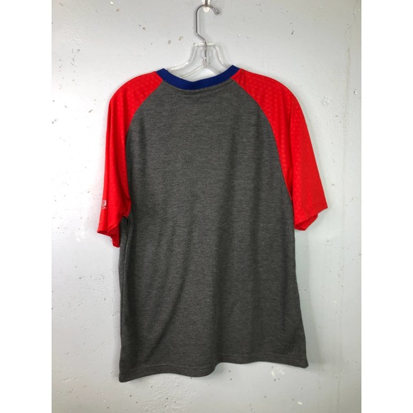 MLB Philadelphia Phillies‎ T-shirt/Jersey Short Sleeves, Gray and Red Sz M - Picture 7 of 7